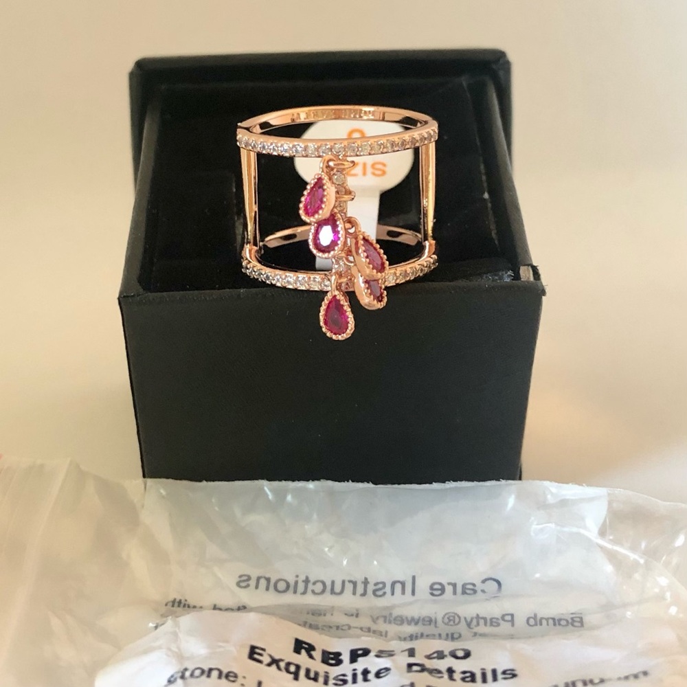 Ring Bomb Party RBP5140 Ruby Corundum